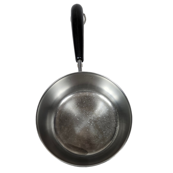 Vintage Revere Ware Copper Clad Bottom Stainless Steel 1-Quart Saucepan No Lid - Picture 5 of 8